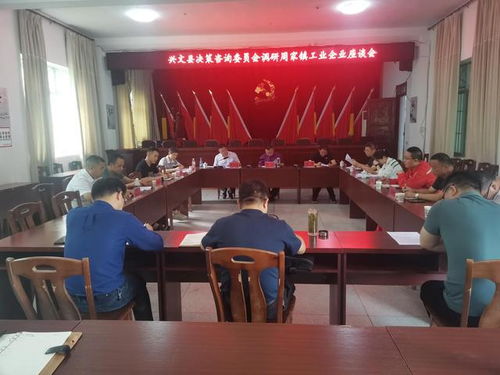 興文縣決策咨詢委員會深入周家鎮(zhèn)開展工業(yè)企業(yè)調(diào)研與咨詢服務(wù)